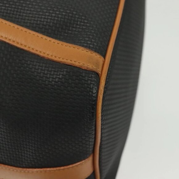 SAINT LAURENT Shoulder Bag PVC Canvas Black Gold Auth 141268 - Picture 5 of 16